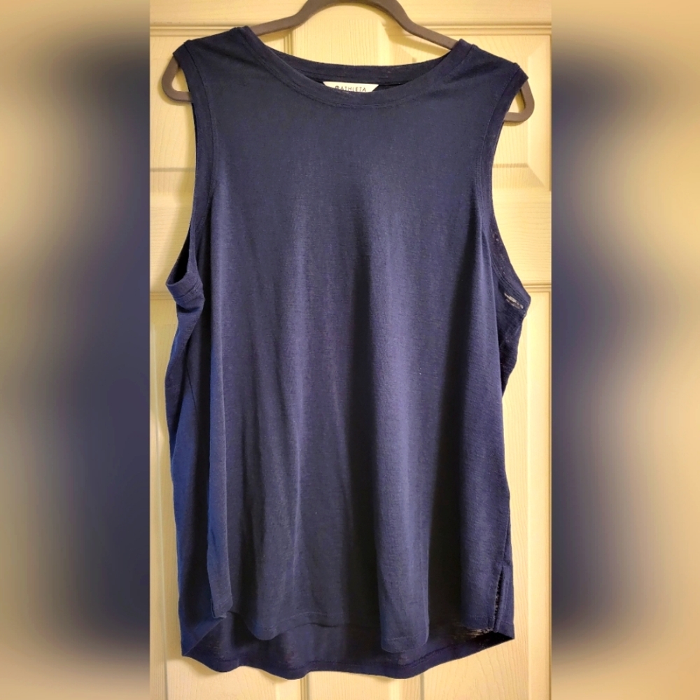 Athleta Breezy Tank (NWOT) - Navy Blue